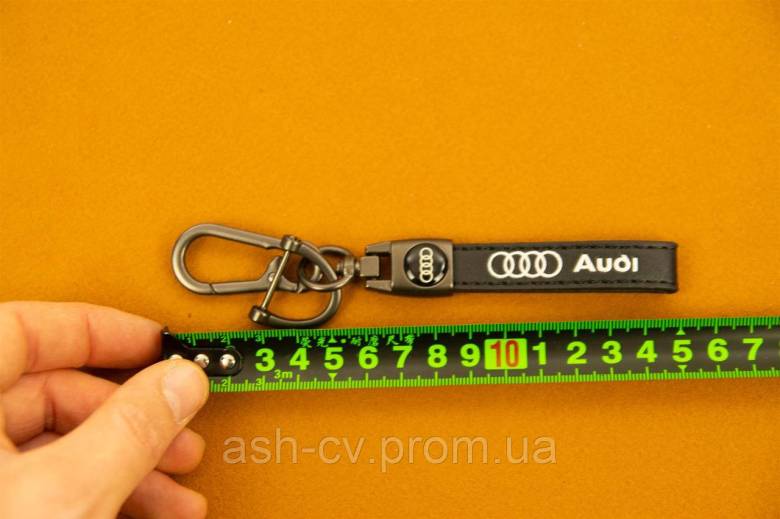 Брелок, Audi, чорний, з карабіном, для, авто, ключа, 1шт - фото фото фото 6
