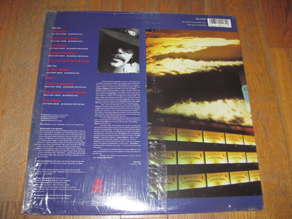 Steve Hunter-The deacon  (1)-NM-Канада - фото фото фото 1