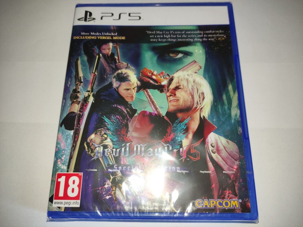 Devil May Cry 5 Special Edition PS5 Playstation 5 російський текст  (Європейська версія) - фото фото фото 0
