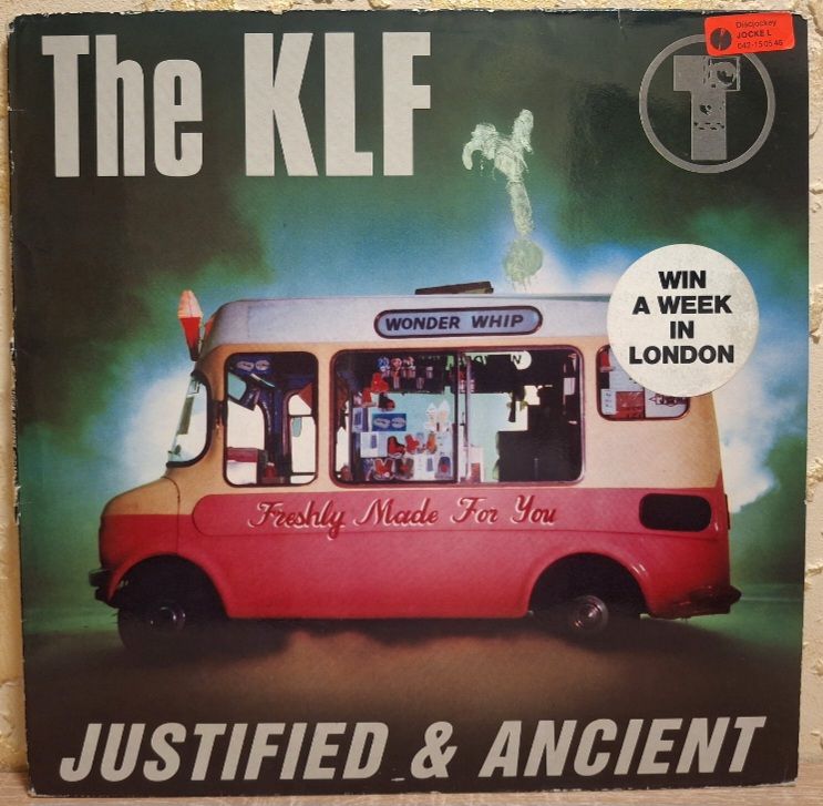The KLF - Justifled &amp; Ancient - 1991.  (EP). 12. Vinyl. Пластинка. Scandinavia. - фото фото фото 0