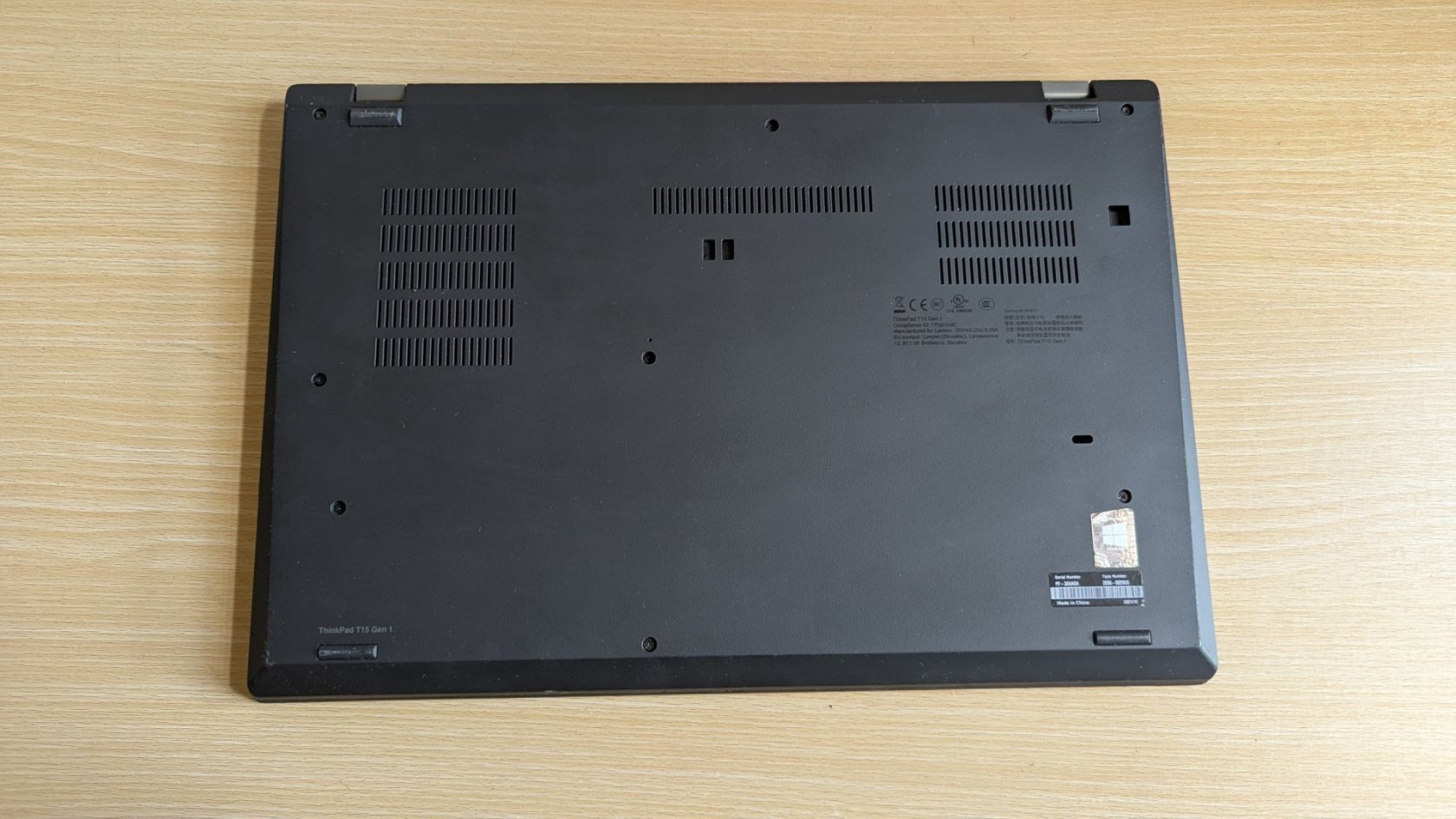 Ноутбук Lenovo ThinkPad T15 g1 20S60029US sn: PF3AXASA - фото фото фото 4