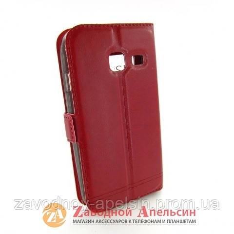 Чехол книга Samsung J1 mini J105 Smart Case red - фото фото фото 1