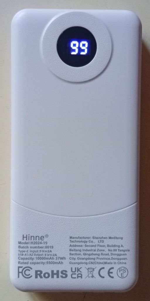 Пауэрбанк  (Powerbank) Hinne 10000 mAh  (новый) - фото фото фото 1