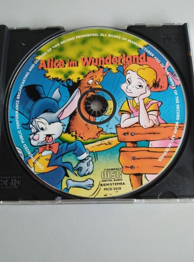 Alice im Wunderland – Märchen und Lieder  (CD, німецькою, 1995) - фото фото фото 4