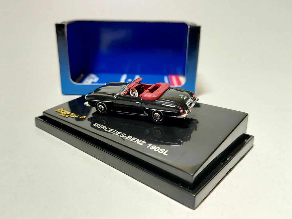 Ricko 1:87 Mercedes-Benz 190SL  (W121) black - фото фото фото 2