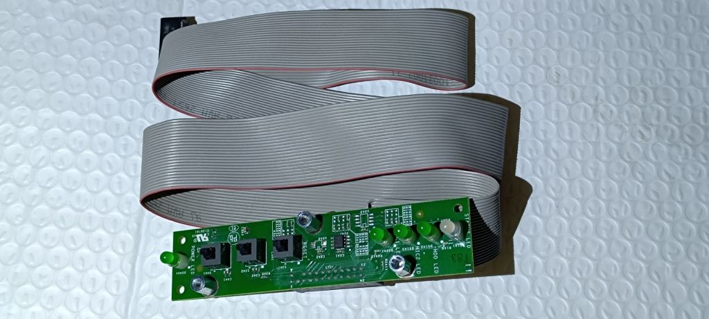Intel E46970-101 Server Front i/o Panel Board &amp; 350803500-600-G Cable - фото фото фото 0