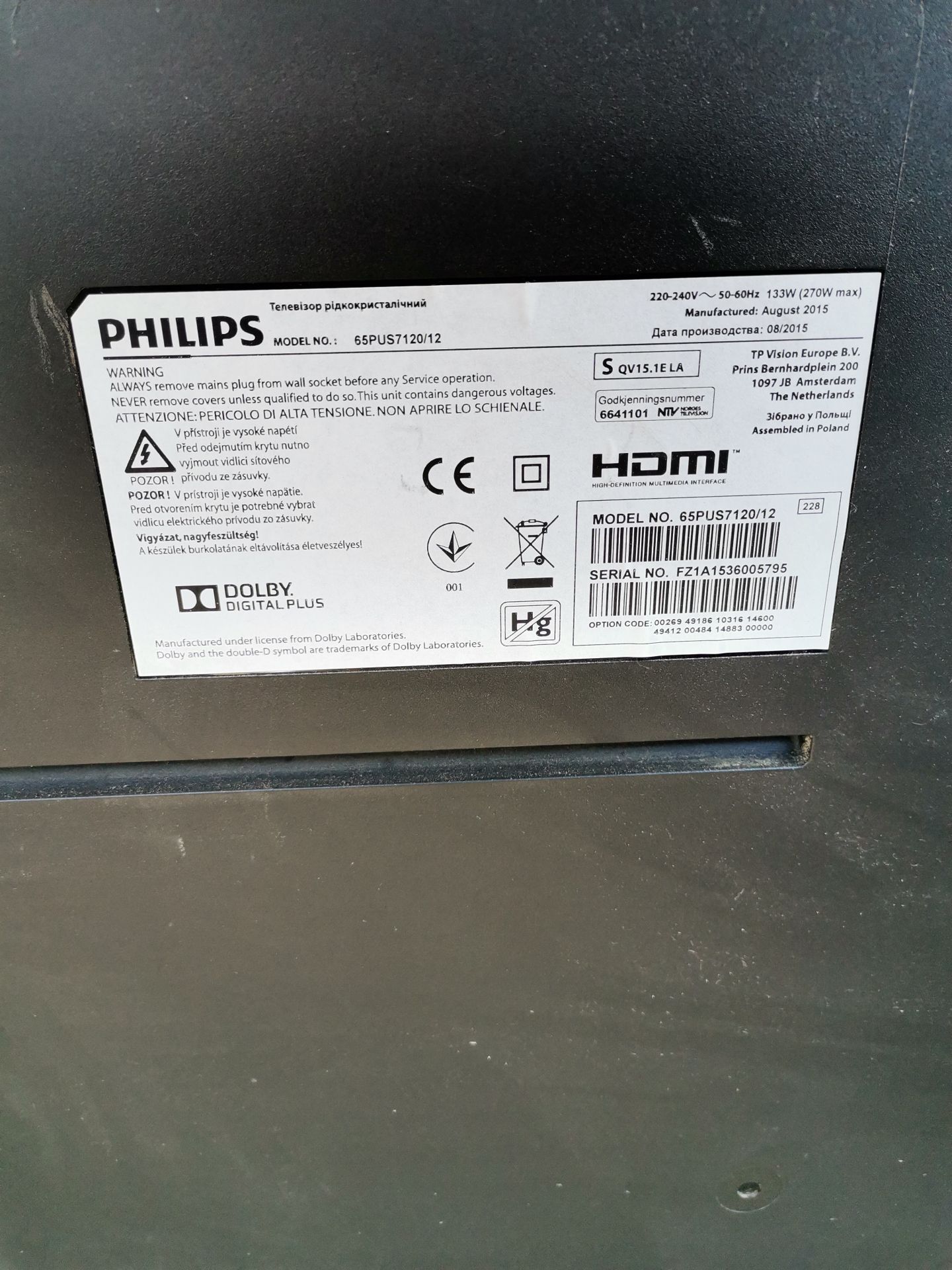 Телевизор телевізор Philips 65PUS7120/12 - фото фото фото 4