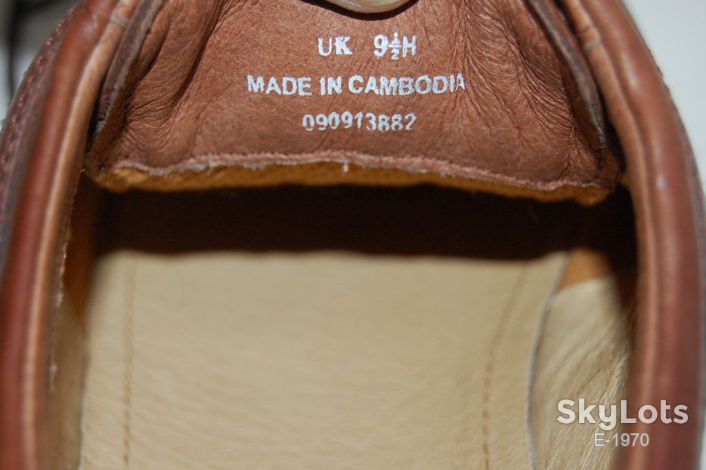 Туфли мокасины CLARKS р.43-44 original CAMBODIA - фото фото фото 8