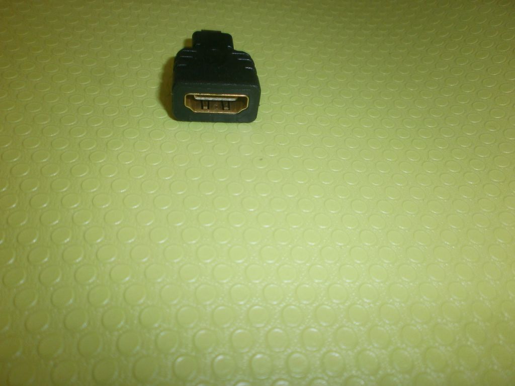 Перехідник HDMI гніздо    (мама) — micro HDMI штекер    (тато) адаптер - фото фото фото 2