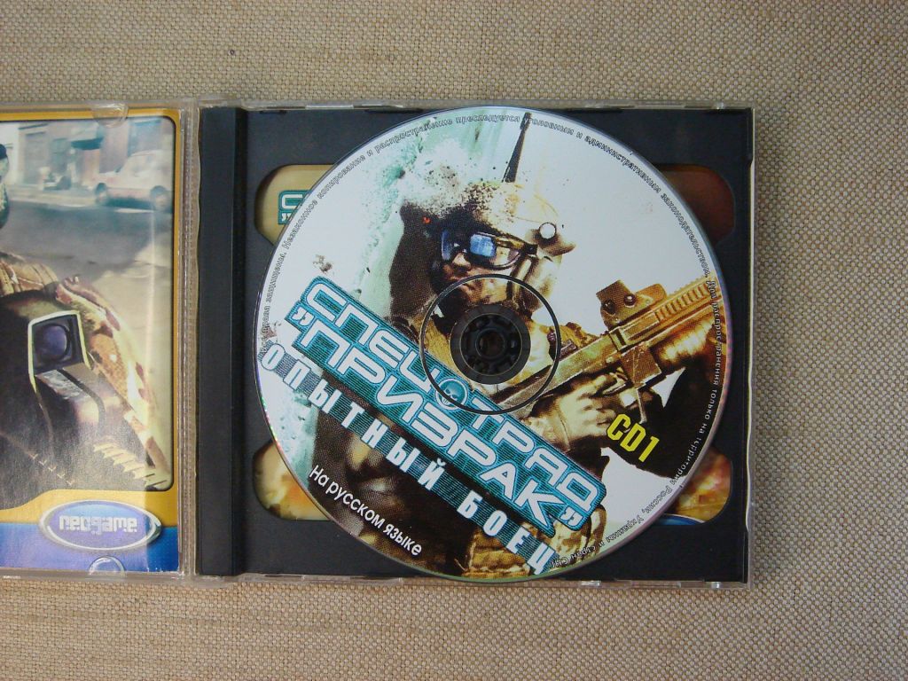 Гра CD на PC Ghost Recon: Advanced Warfighter En/ Ru локалізація - фото фото фото 1