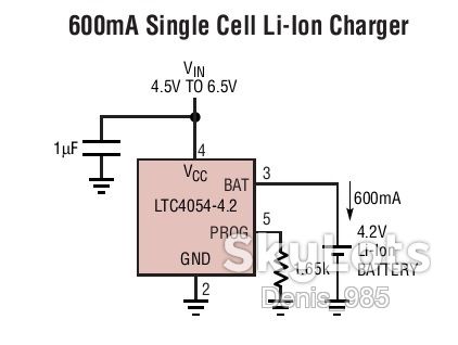 Микросхема LTC4054, LTH7, TSOT-23, контроллер заряда Li-Ion - фото фото фото 2
