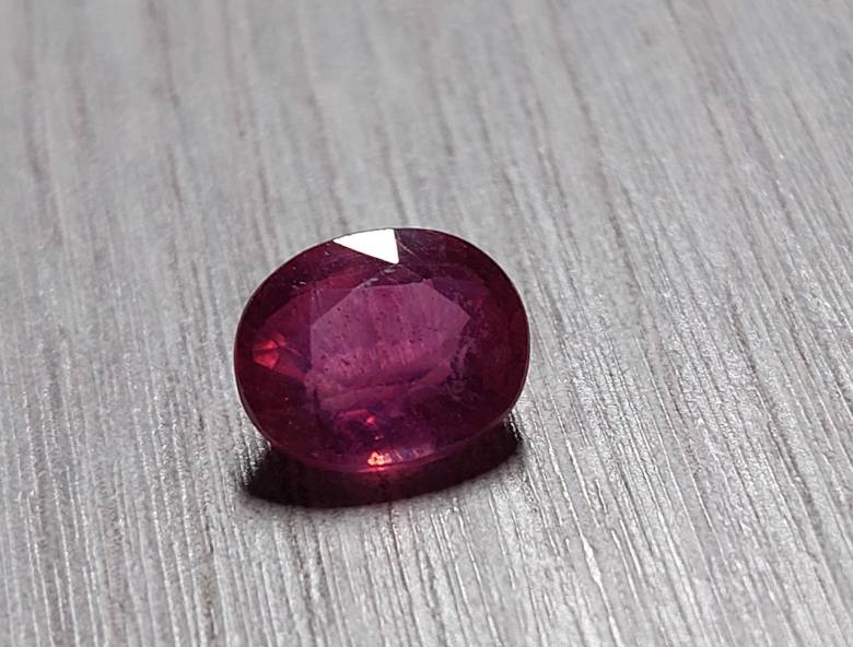 Рубин   2.54 Ct.  8.7 x 7.1 x 4.3 mm - фото фото фото 3