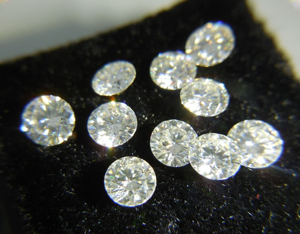 Муассанит 0.025ct 1.8мм VVS1 D - фото фото фото 0