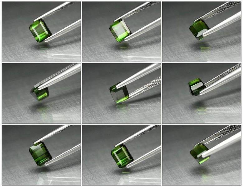 Натуральный турмалин 1.26ct    6.4 x 5 mm - фото фото фото 1