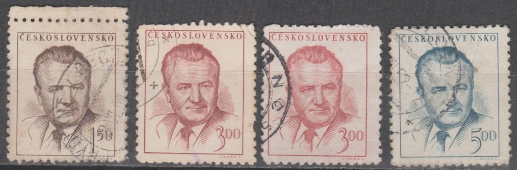 Чехословакия Чехословаччина 1948 личности Готвальд - фото фото фото 0