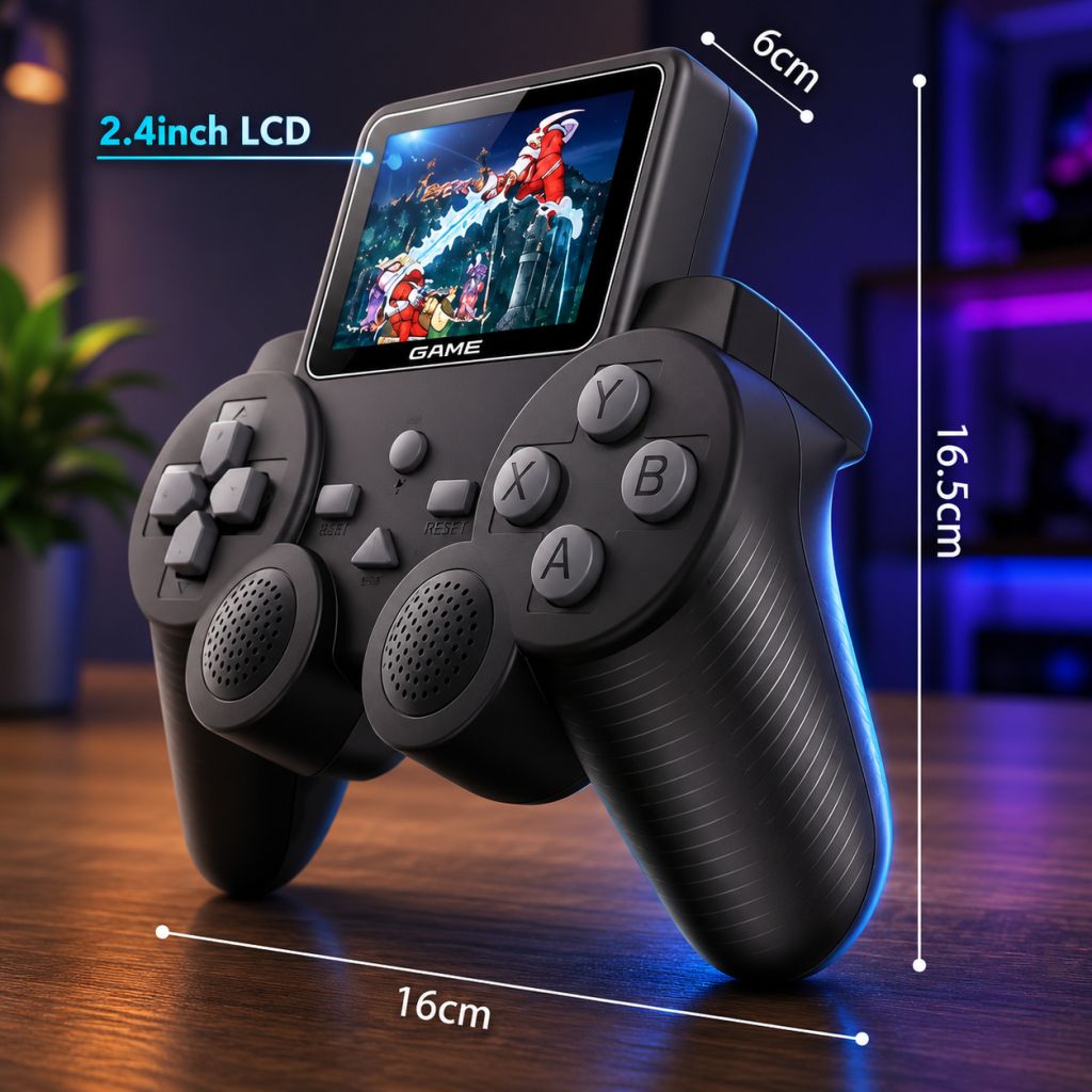 Портативна ігрова приставка S10 GAMEPAD 2.4" 520 вбудованих ретро-ігор AV-вихід - фото фото фото 2