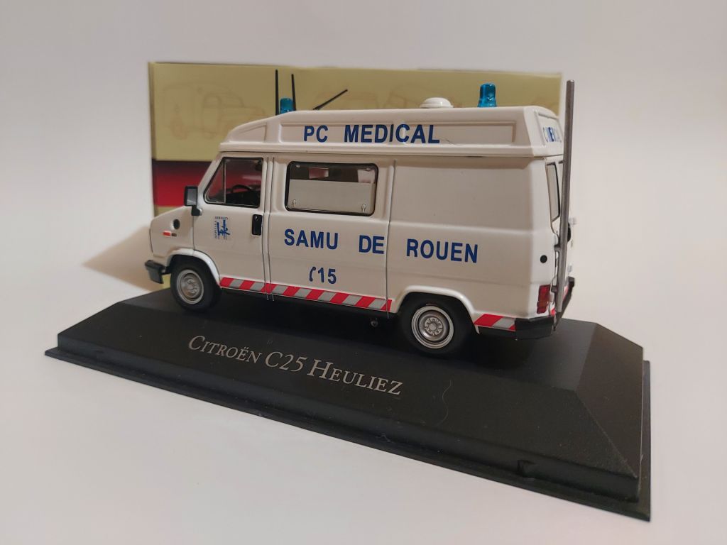 Atlas 1:43 Citroen C25 Heuliez PC Medical  (1984) - фото фото фото 3