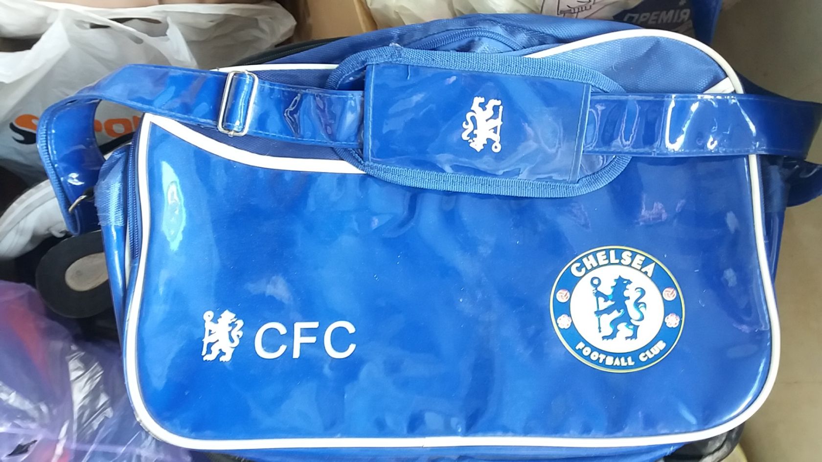 мегалот Челси Лондон Chelsea London вымпел щитки сумка мега лот - фото фото фото 1