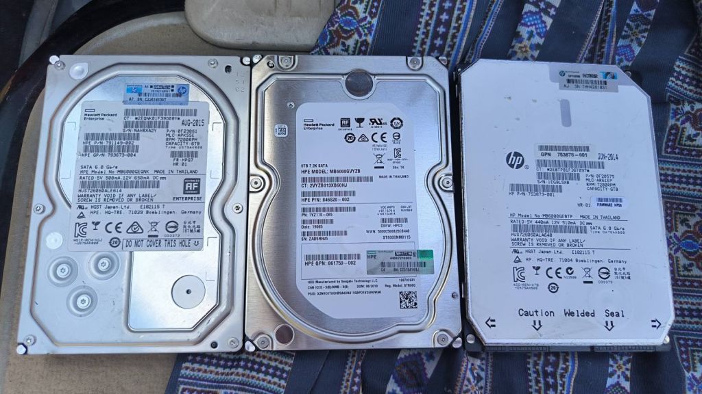 Неробочі HDD 6Tb - фото фото фото 0