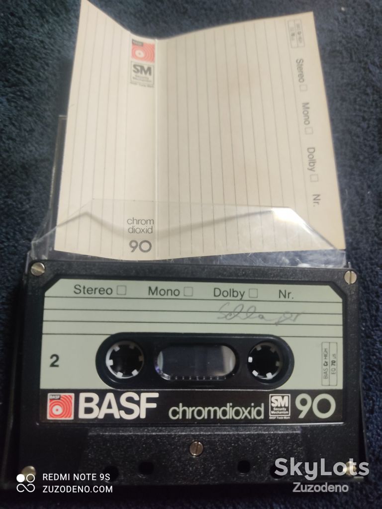 S/F Аудио кассета BASF chromdioxid SM cassette 90 - фото фото фото 6