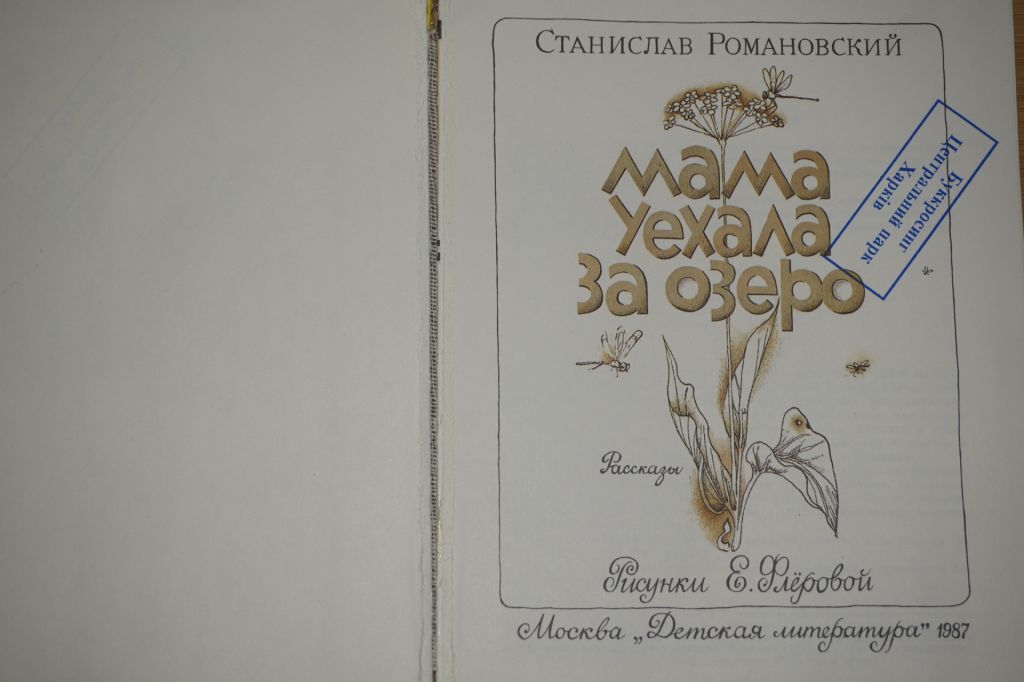 Романовский С. Т. Мама уехала за озеро. - фото фото фото 1