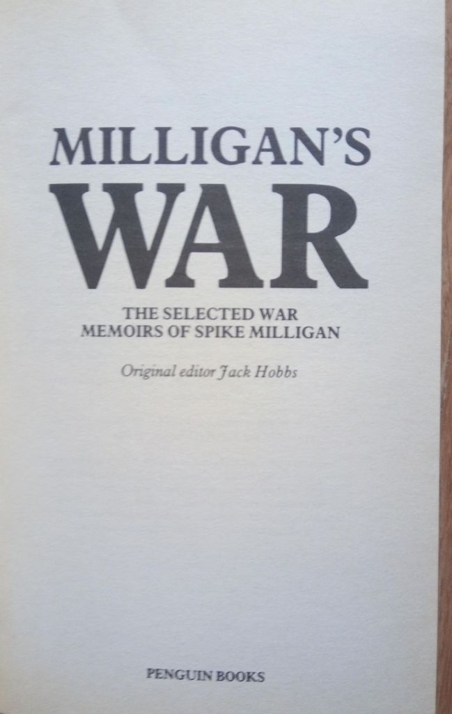 Milligans War Spike Milligan English на Английском книга - фото фото фото 1