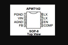 100% NEW!!  APW7142 SOP8 7142 SMD SOP New LCD power chip - фото фото фото 1
