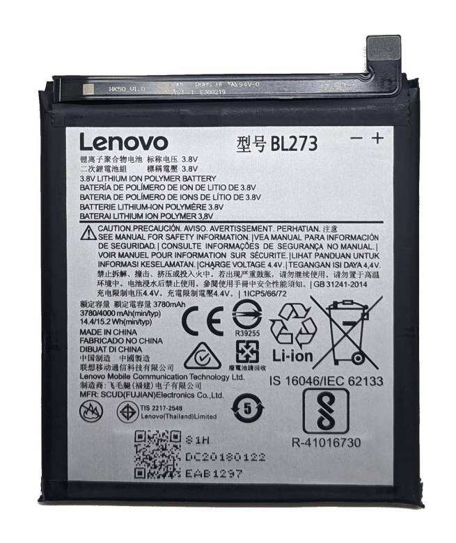 Lenovo K6 Note BL273 Аккумулятор Батарея - фото фото фото 0