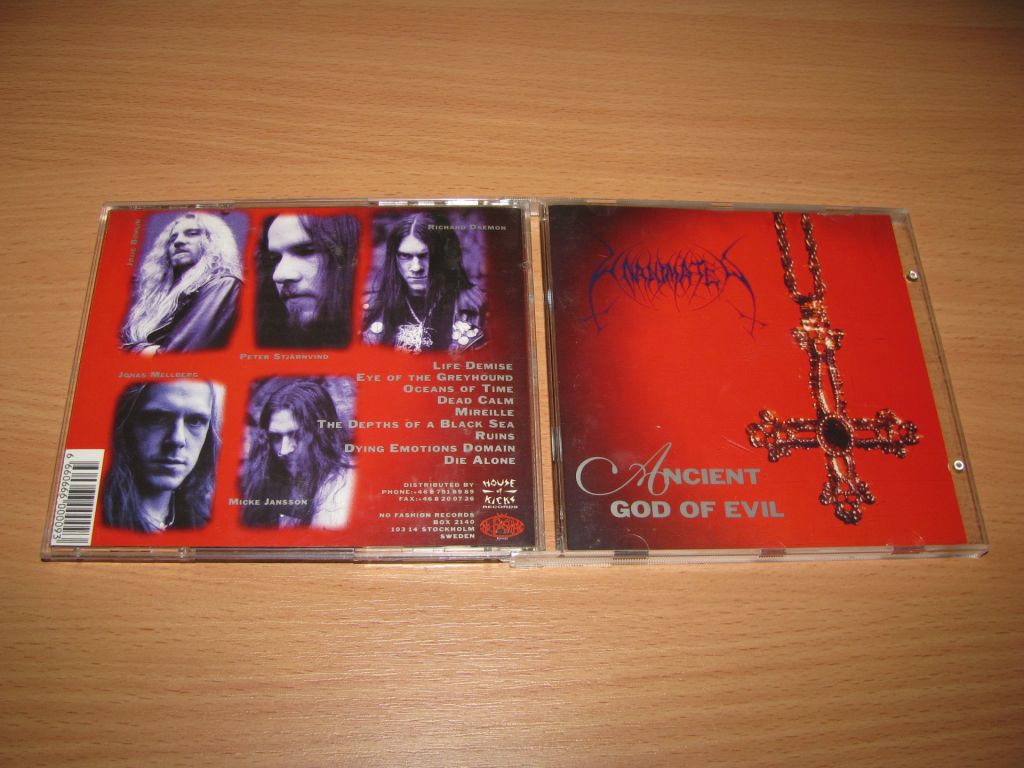 UNANIMATED - Ancient God Of Evil    (1995 No Fashion 1st press) - фото фото фото 0