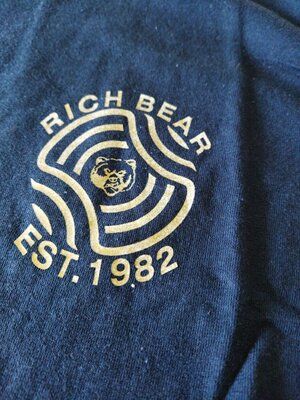 Чоловіча футболка Richbear L синя - фото фото фото 2