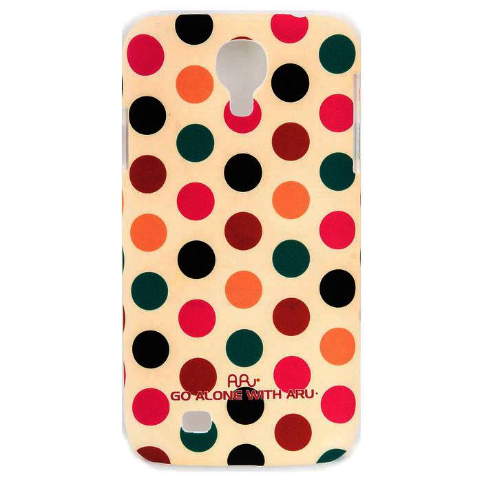 Чехол ARU для Samsung Galaxy S4 Cutie Dots Coffee - фото фото фото 0