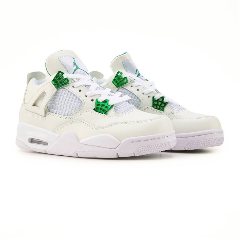 Nike Air Jordan Retro 4 White Green 36 - фото фото фото 1
