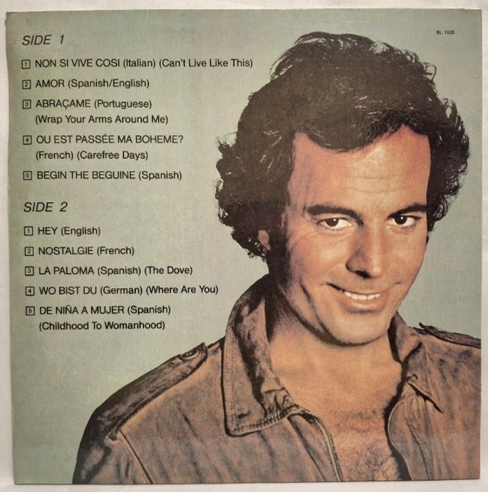 Julio Iglesias - Julio - 1983.  (LP). 12. Vinyl. Пластинка. Rare. - фото фото фото 1
