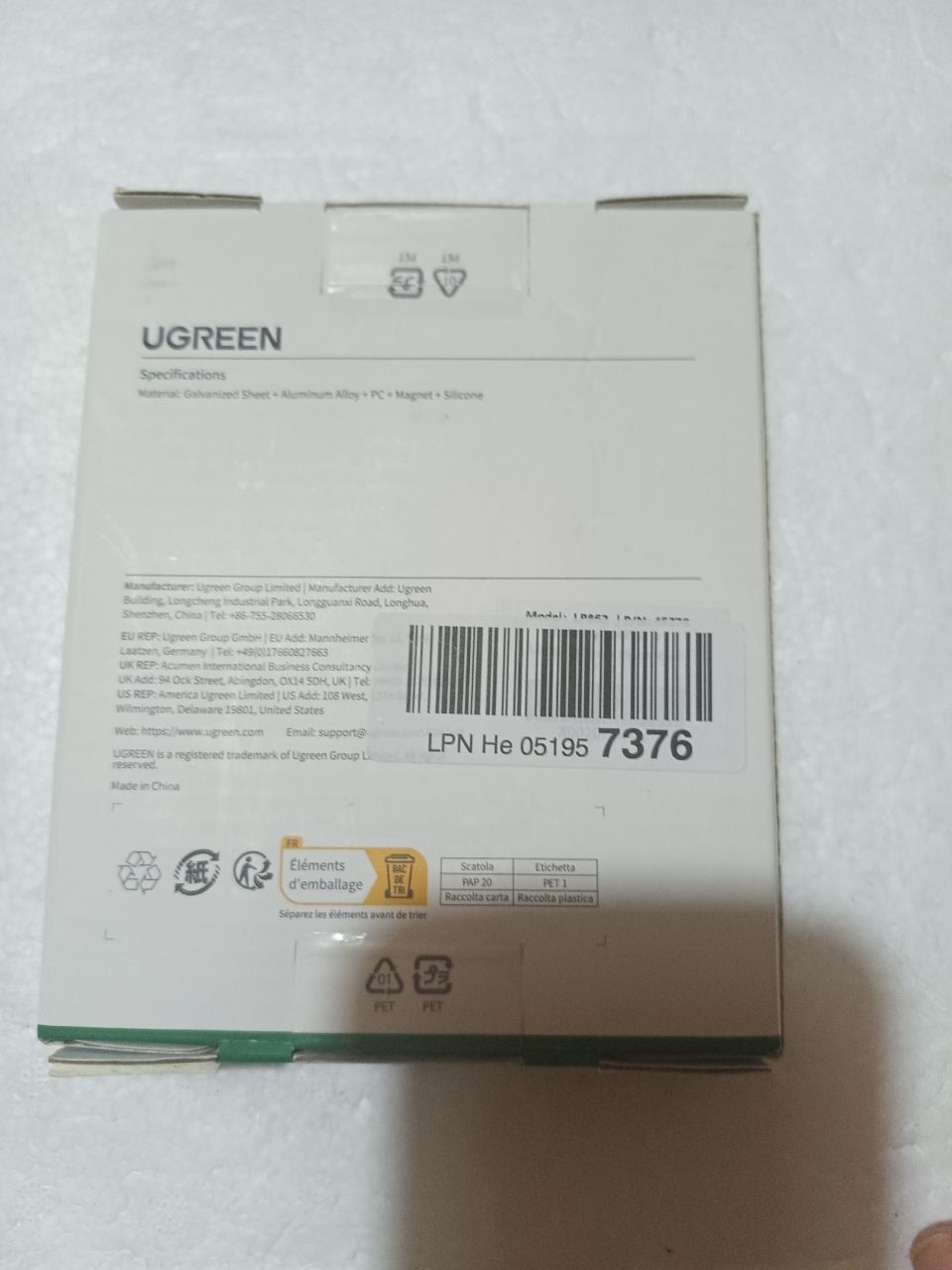 Магнітна настільна підставка UGREEN LP862 MagSafe для iPhone та Android. Амазон - фото фото фото 1