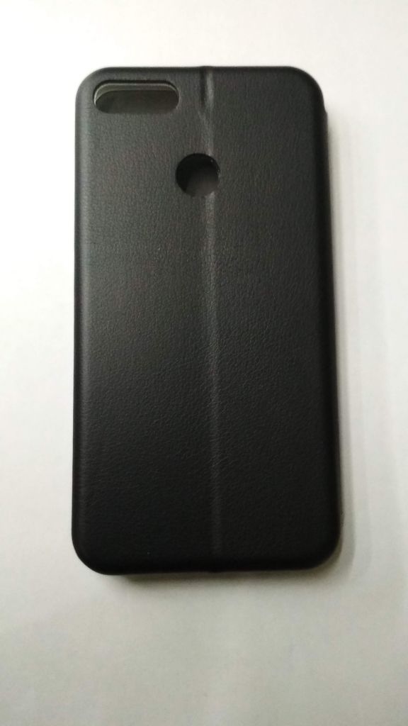 Чехол-книжка Premium Leather для Huawei Y9 2018 black - фото фото фото 2