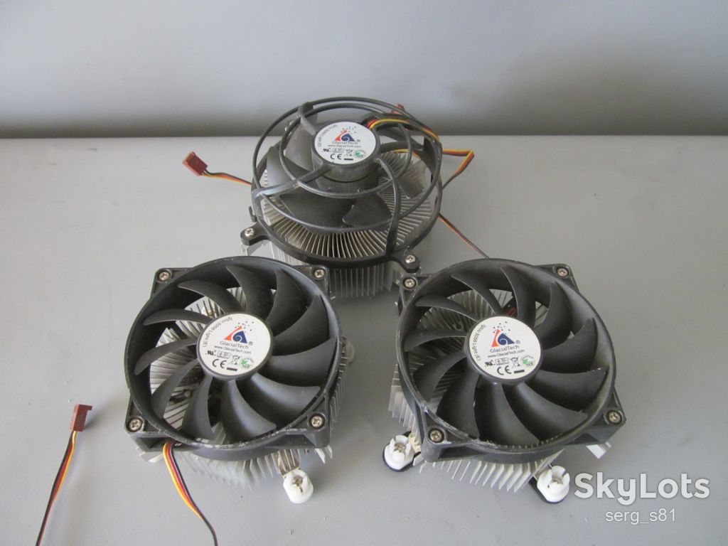 Кулер CPU LGA775 12В Вентилятор Охолодження процесора - фото фото фото 1