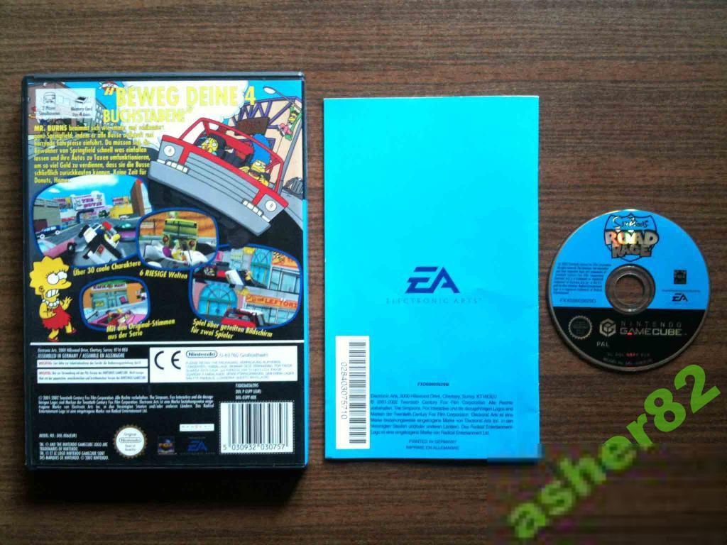 Игра на Nintendo Gamecube "The Simpsons Road Rage"        (PAL) - фото фото фото 1