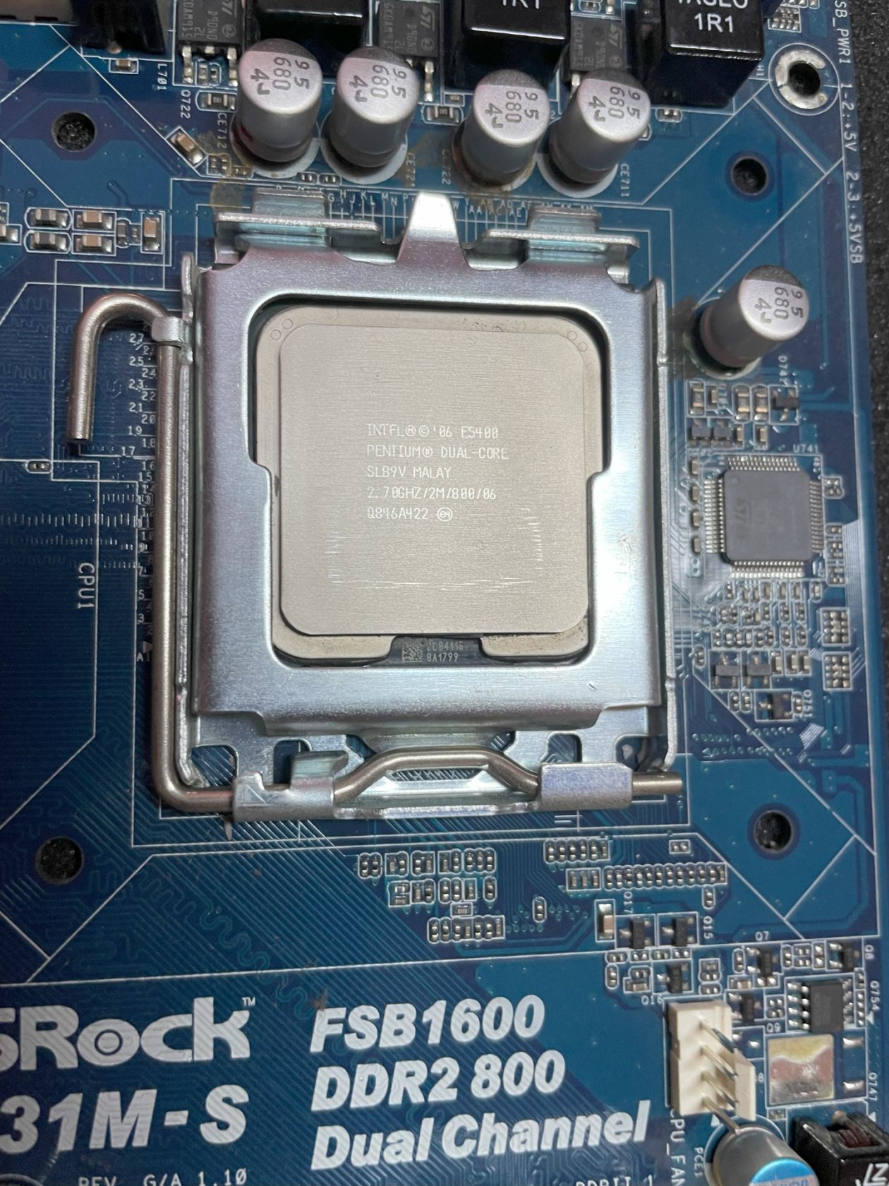 Комплект AsRock G31M-S + E5400 + DDR2 - фото фото фото 1