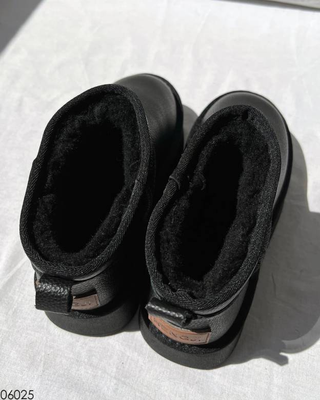 Угги кожаные на платформе, угги платформа 36-38,40р код 3124 - фото фото фото 9