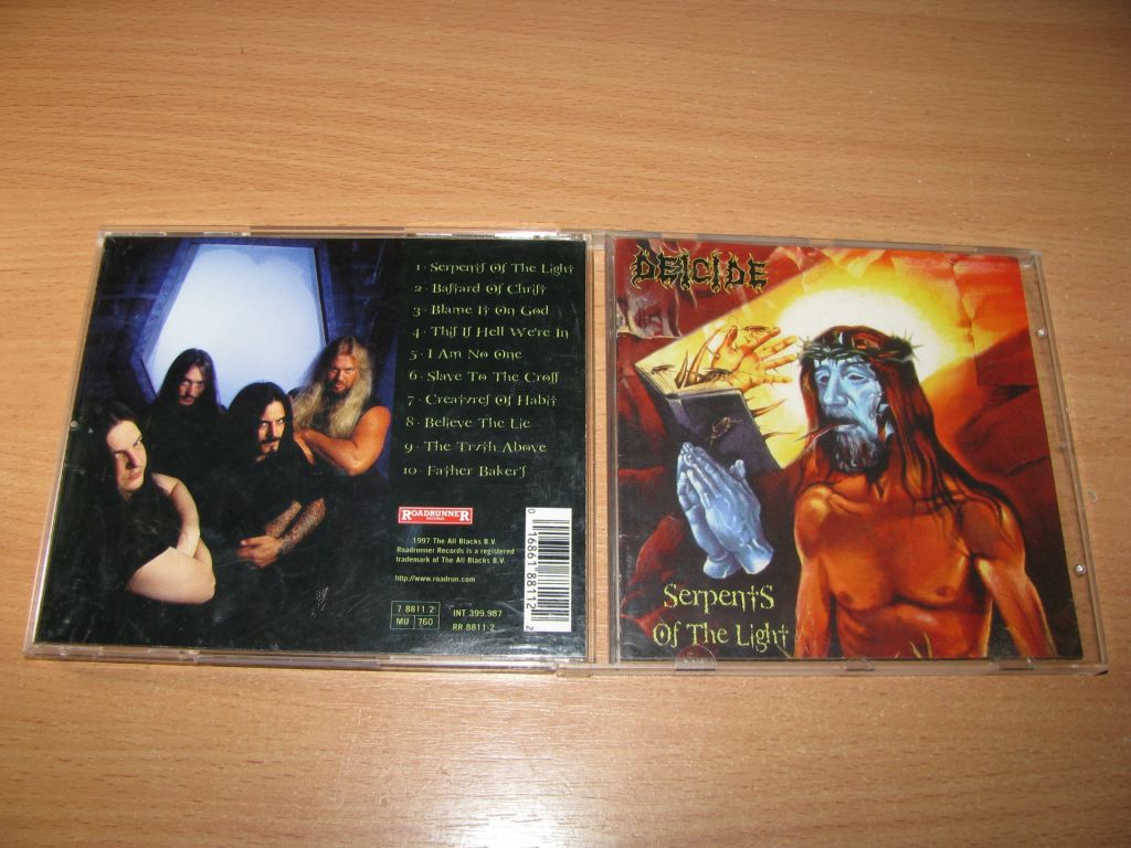 DEICIDE - Serpents Of The Light  (1997 Roadrunner 1st press,Germany) - фото фото фото 0