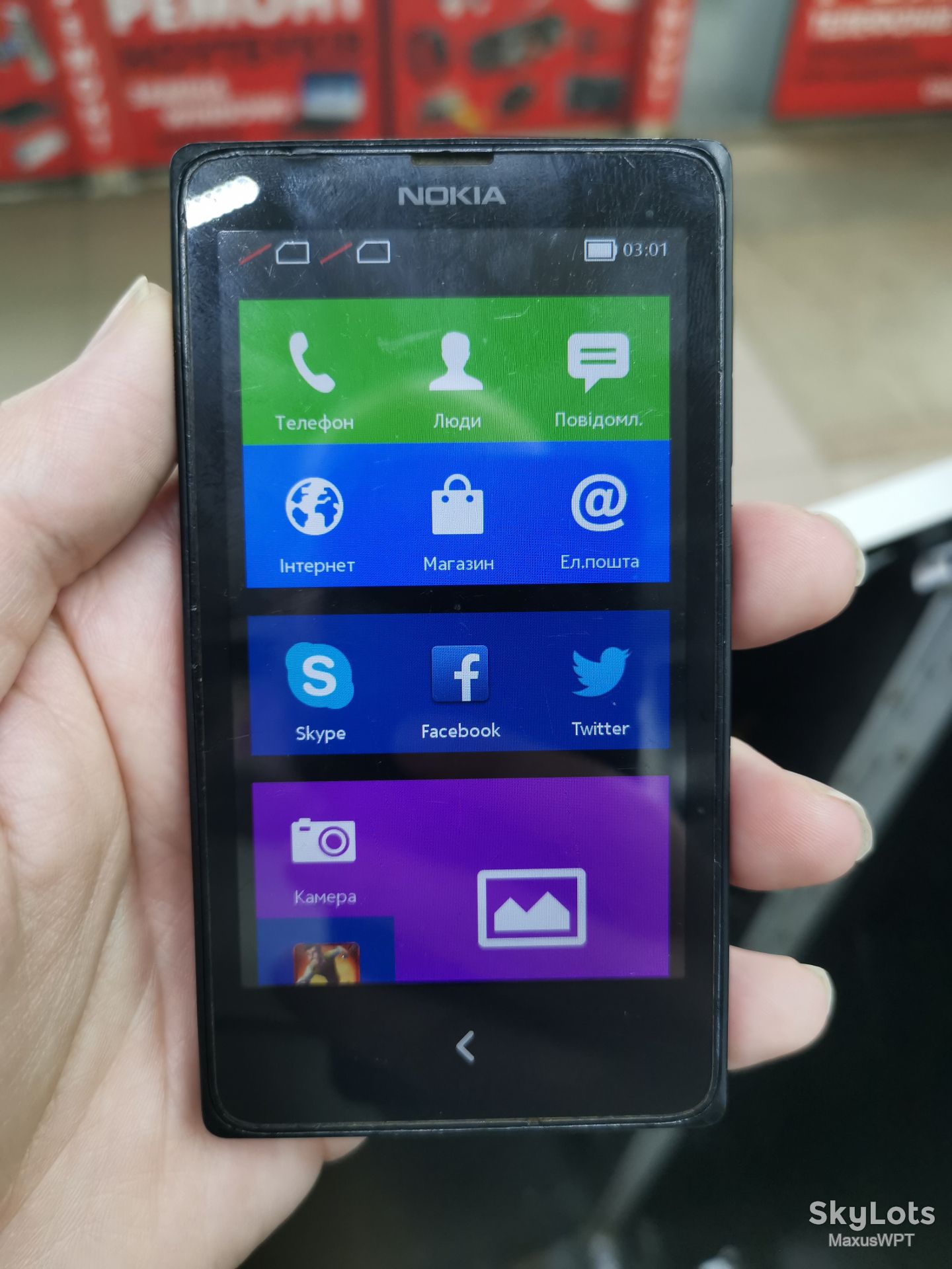 #879 Sklad Nokia X dual rm-980 android sklad - фото фото фото 1