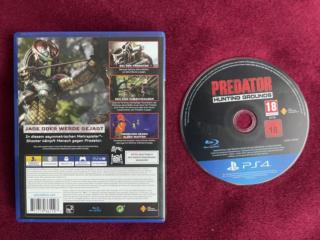 Игра на PS4 "Predator: Hunting Grounds" - фото фото фото 1
