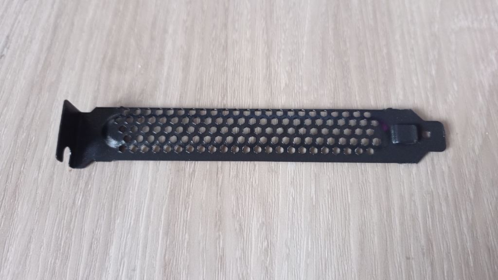 Заглушка на задню панель ПК PCI PCIe x16 чорна - фото фото фото 2