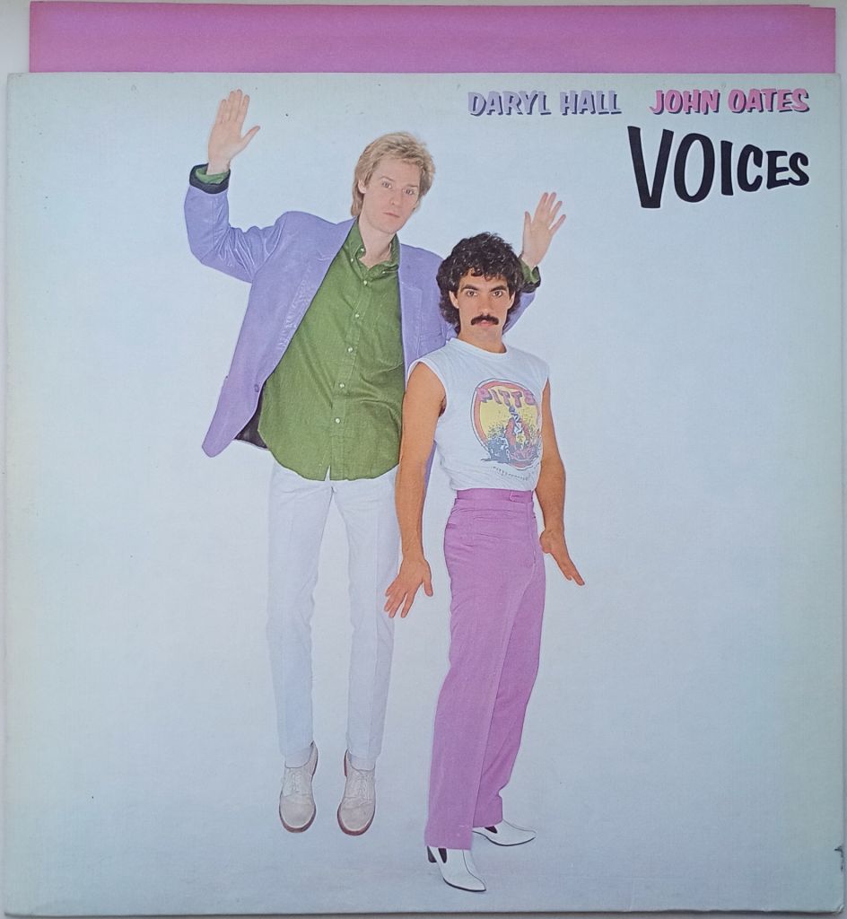 DARYL HALL &amp; JOHN OATES Voices LP EX+ - фото фото фото 0