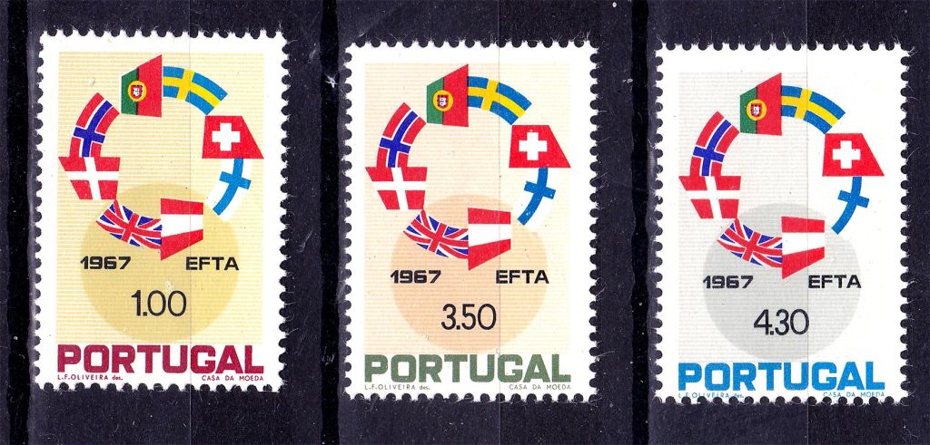 Португалия  1967 г  MNH -  EUROPA CEPT - - фото фото фото 0