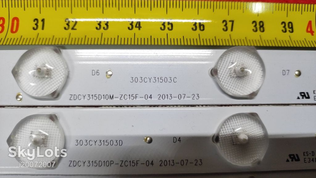 Підсвітка LG  573 MM 8 LED 3v - фото фото фото 4