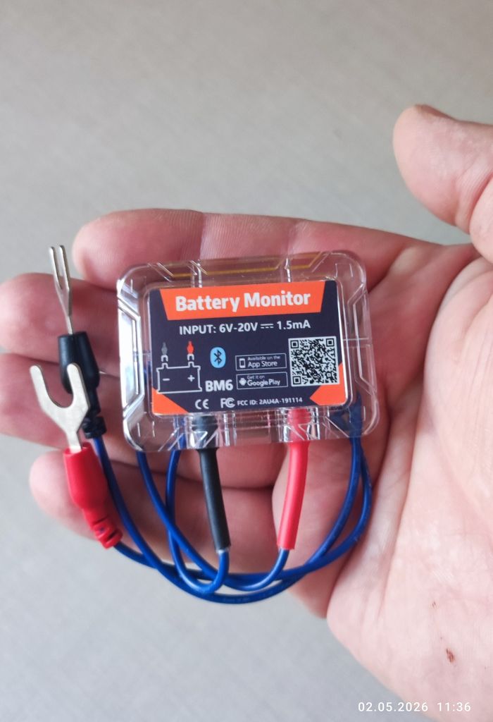 Тестер акумулятора BM6 Bluetooth 12V Монітор АКБ    (Bluetooth вольтметр) - фото фото фото 1