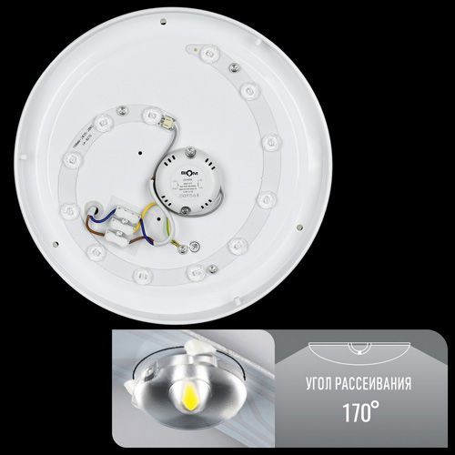 Светильник светодиодный LED Biom DEL-R20-30-4-DIY 30W 30Вт 4500К - фото фото фото 2