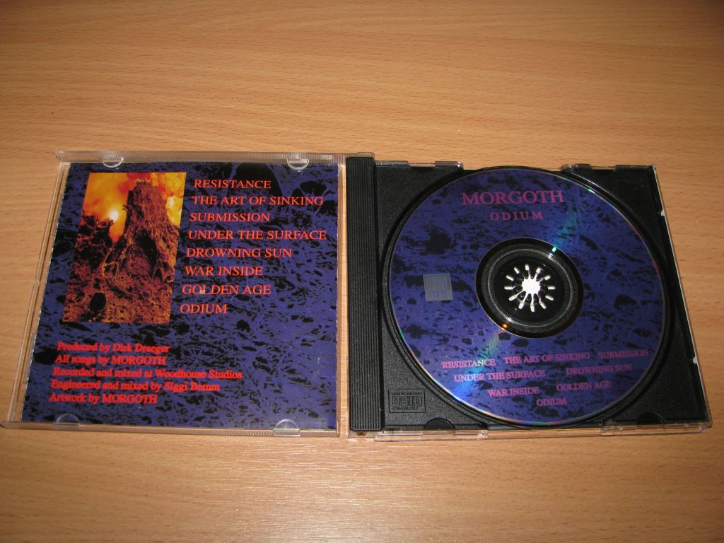 MORGOTH - Odium   (1993 Century Media 1st press,USA) - фото фото фото 1