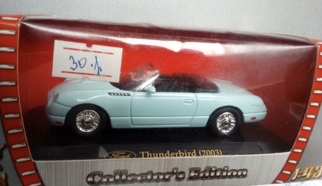 Road Signature Ford Thunderbird Convertible 2003 1:43 Yat Ming - фото фото фото 1